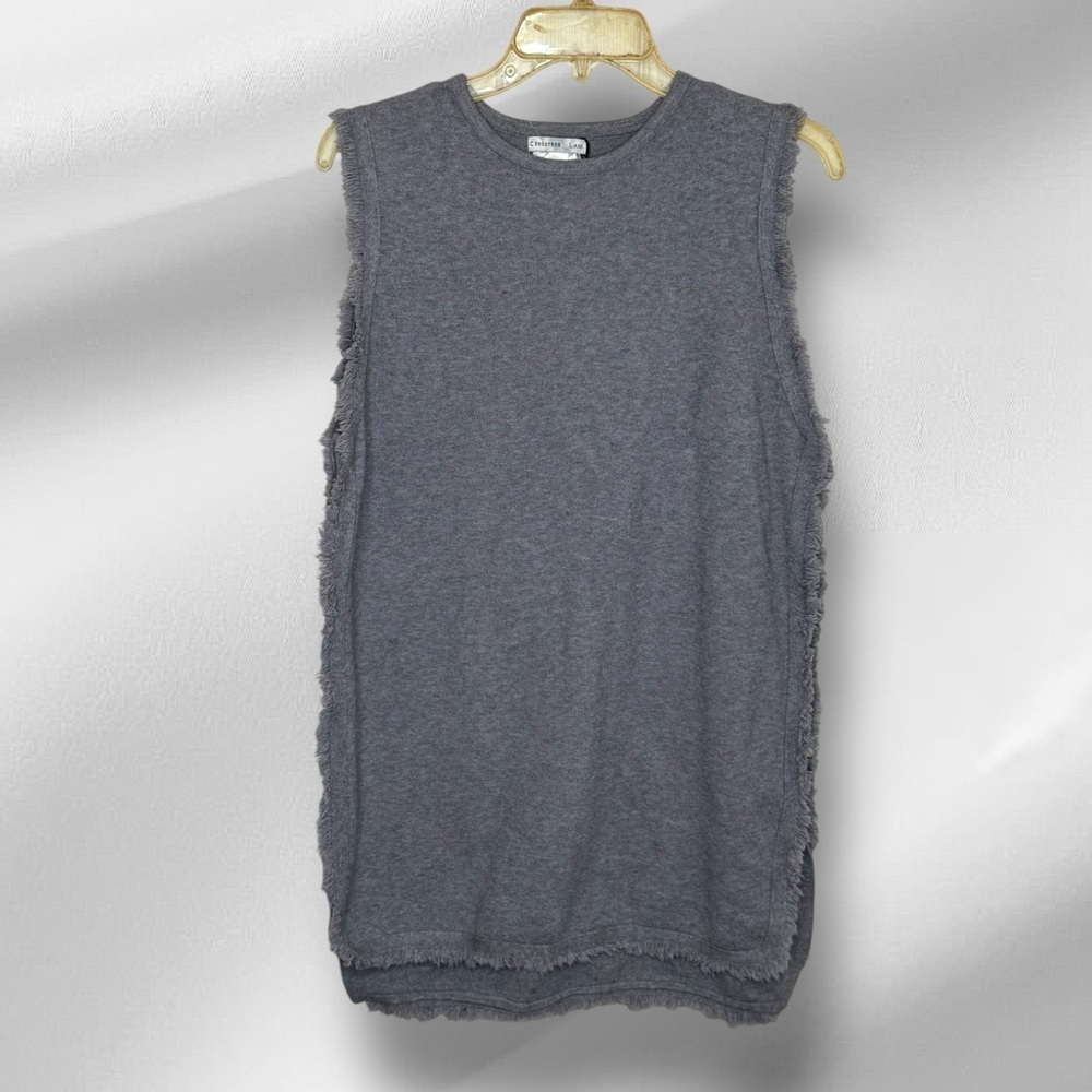 Crosstree Lane Raw Edge Tunic‎ Top nwt